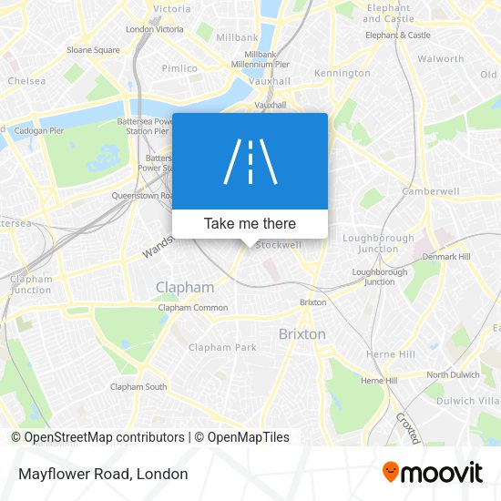 Mayflower Road map