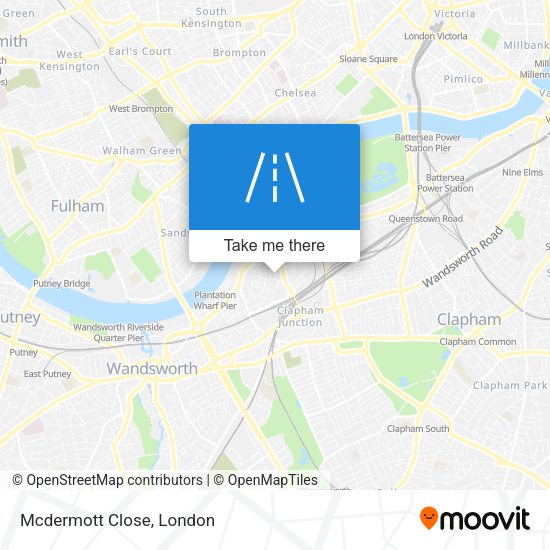 Mcdermott Close map