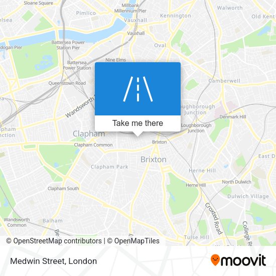 Medwin Street map