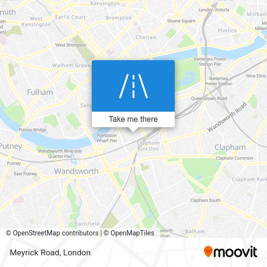 Meyrick Road map