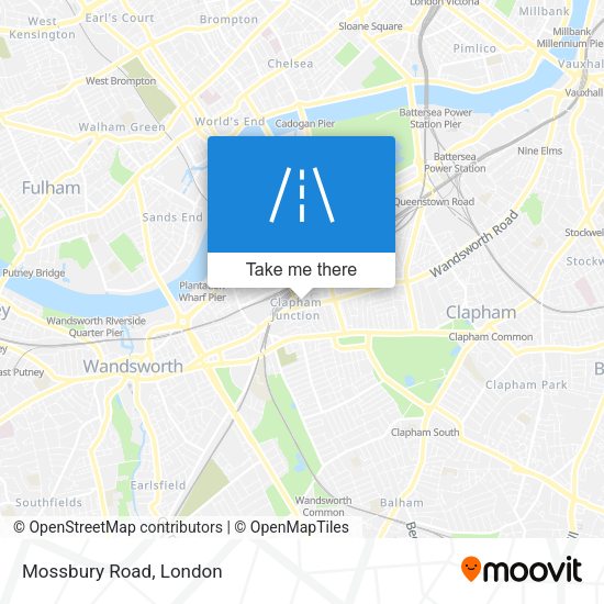 Mossbury Road map