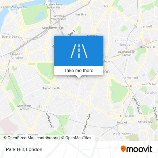 Park Hill map