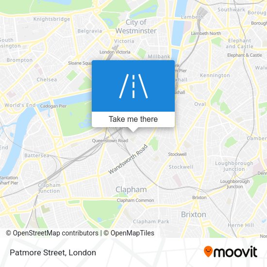 Patmore Street map
