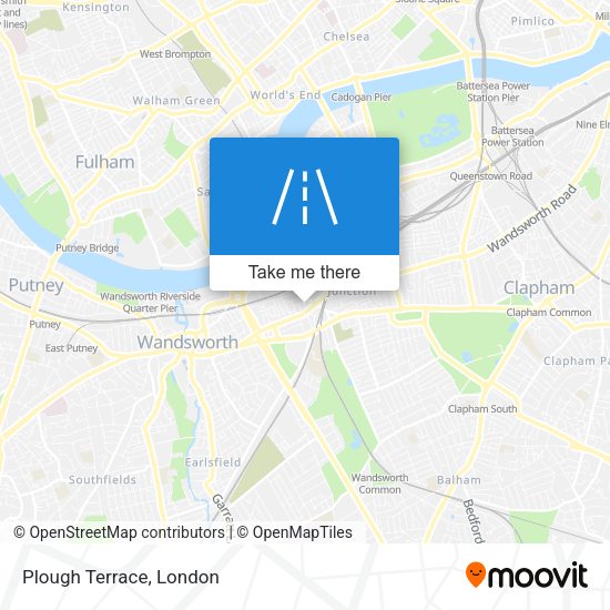 Plough Terrace map