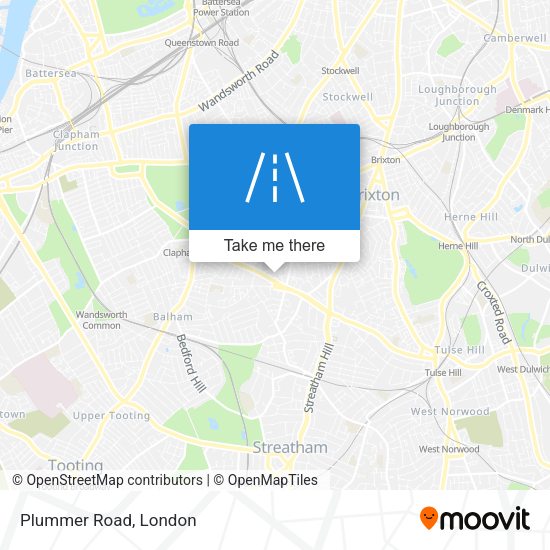 Plummer Road map