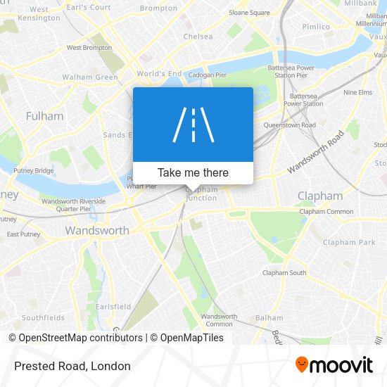 Prested Road map