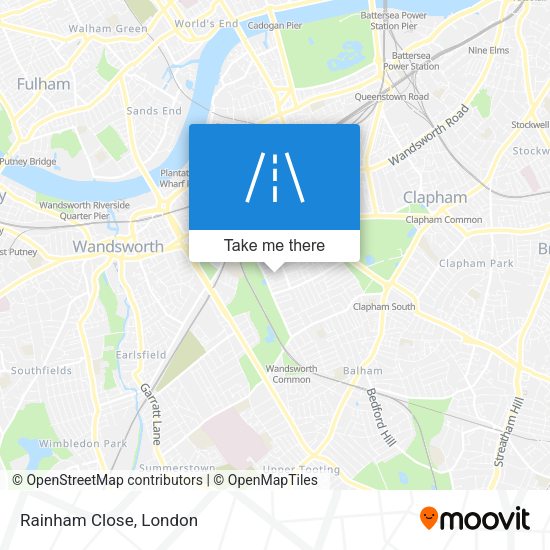 Rainham Close map