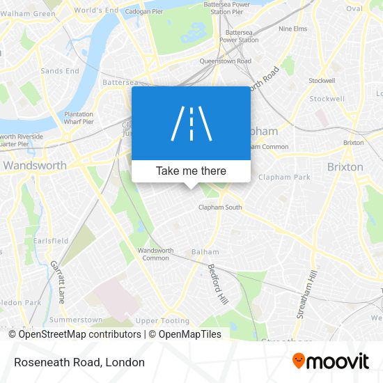 Roseneath Road map