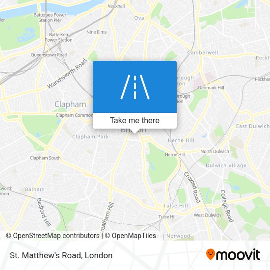 St. Matthew's Road map