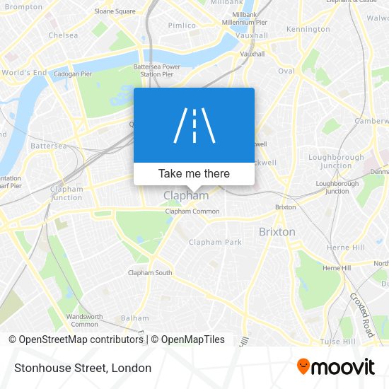 Stonhouse Street map