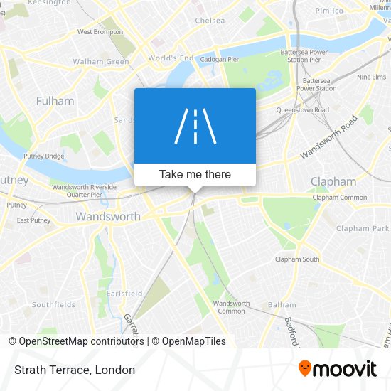 Strath Terrace map