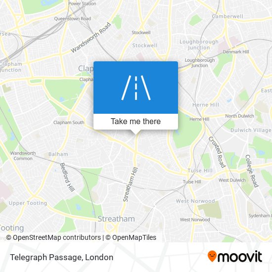 Telegraph Passage map