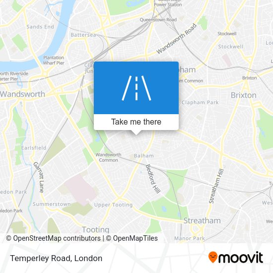 Temperley Road map