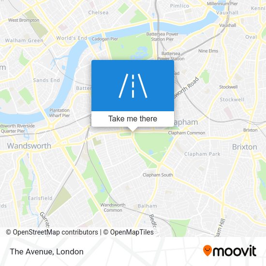 The Avenue map