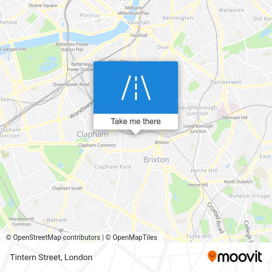 Tintern Street map