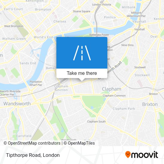 Tipthorpe Road map