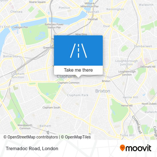 Tremadoc Road map