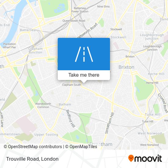 Trouville Road map