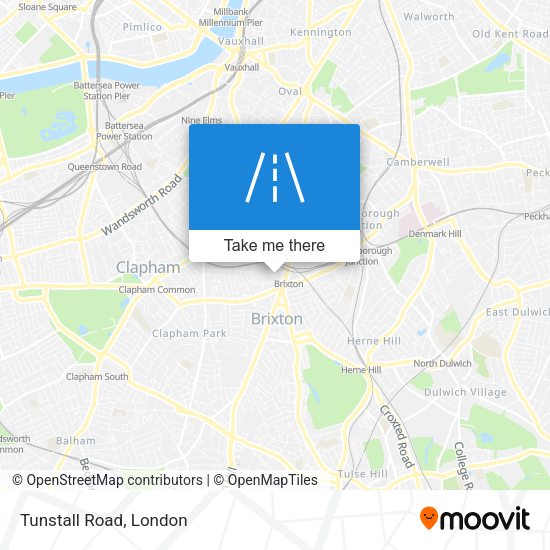 Tunstall Road map