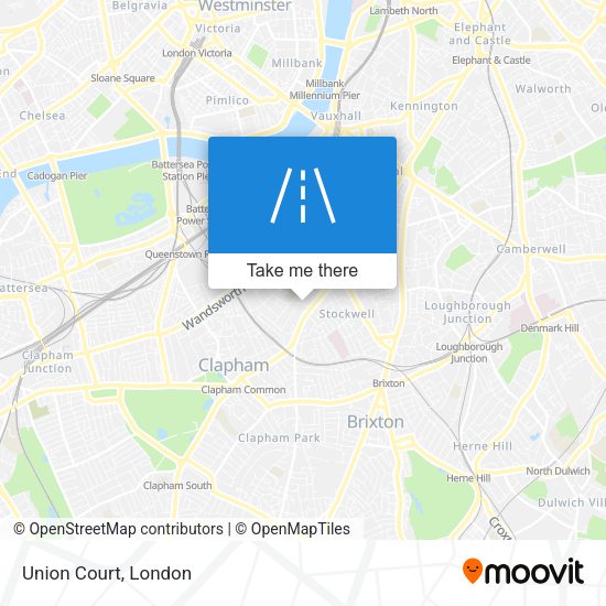 Union Court map
