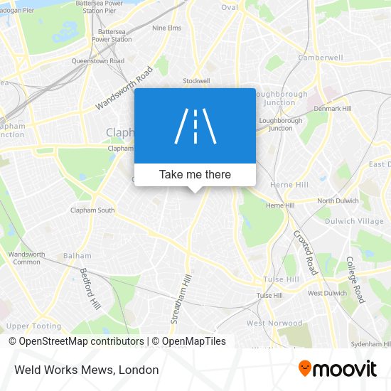 Weld Works Mews map
