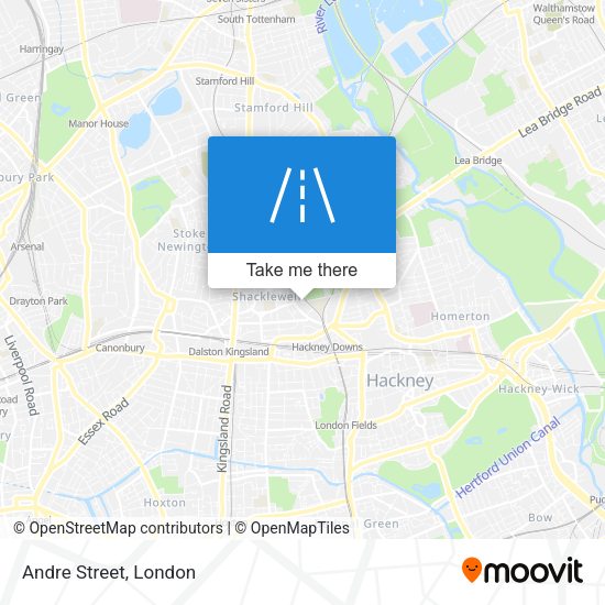 Andre Street map