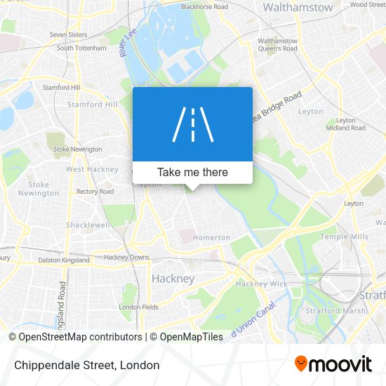 Chippendale Street map