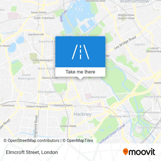 Elmcroft Street map