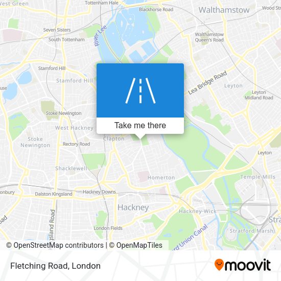 Fletching Road map