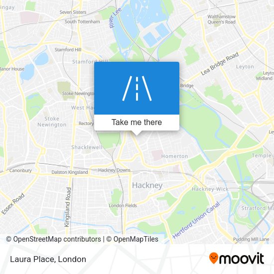 Laura Place map