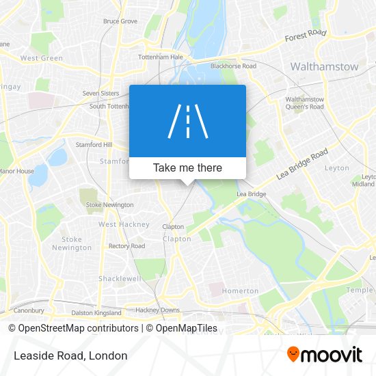 Leaside Road map