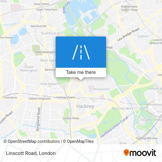 Linscott Road map