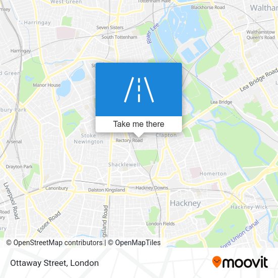 Ottaway Street map