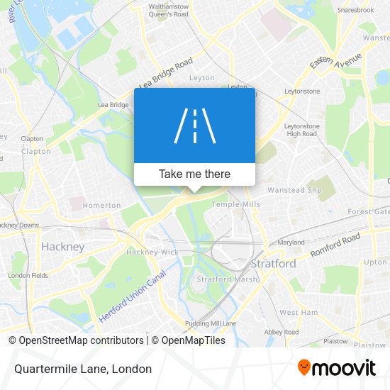 Quartermile Lane map