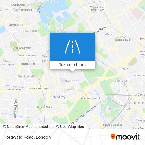 Redwald Road map