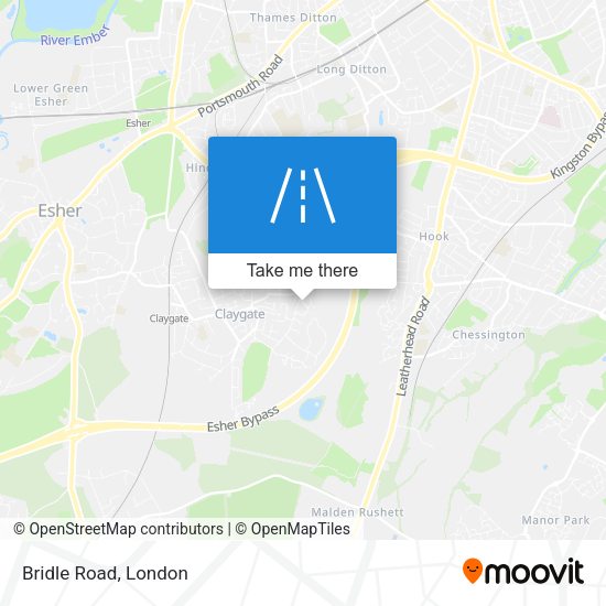 Bridle Road map
