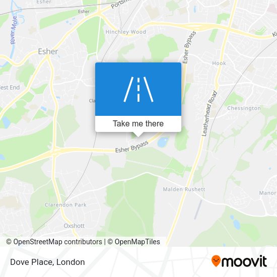 Dove Place map