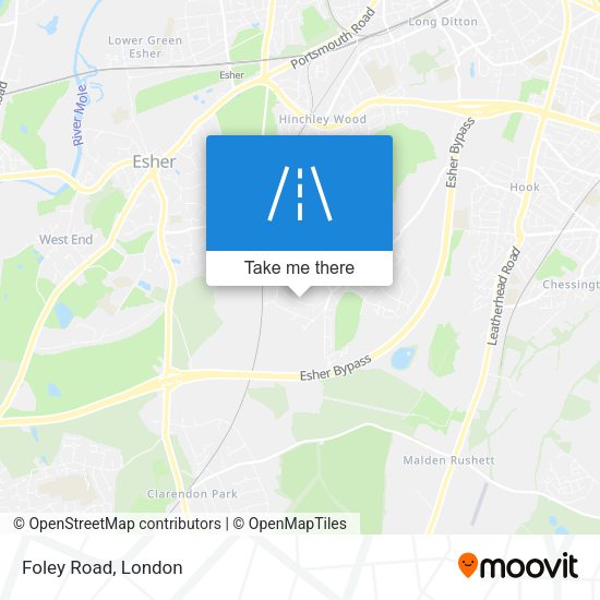 Foley Road map