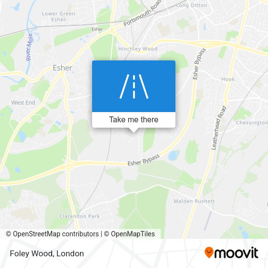 Foley Wood map