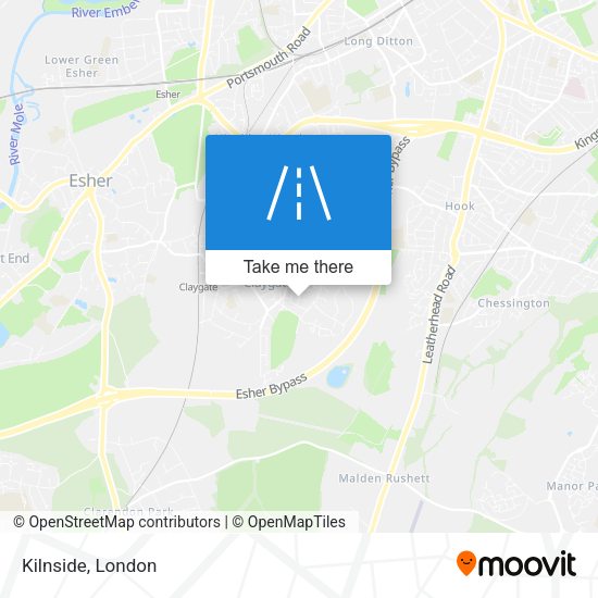 Kilnside map