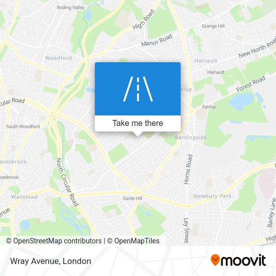 Wray Avenue map