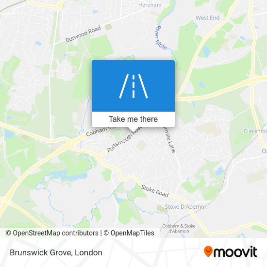 Brunswick Grove map