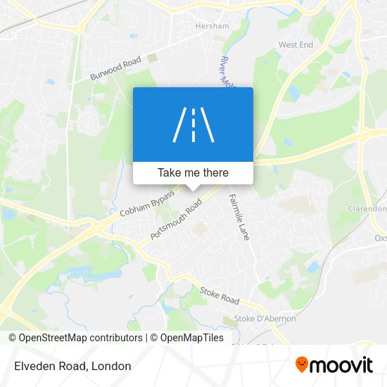 Elveden Road map