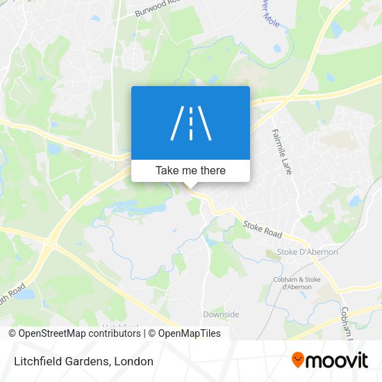 Litchfield Gardens map