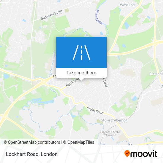 Lockhart Road map