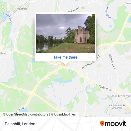 Painshill map