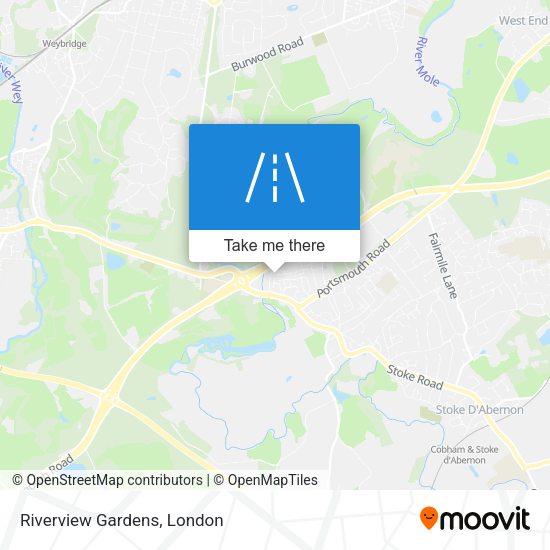 Riverview Gardens map