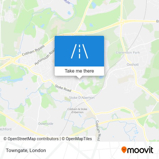 Towngate map