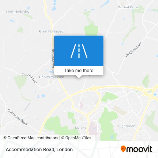 Accommodation Road map