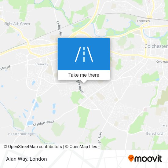 Alan Way map